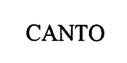 CANTO trademark