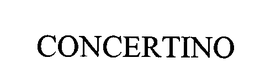 CONCERTINO trademark
