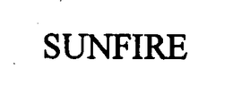 SUNFIRE trademark