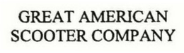 GREAT AMERICAN SCOOTER COMPANY trademark