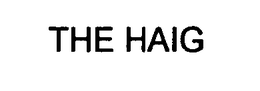 THE HAIG trademark
