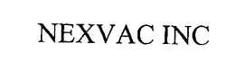 NEXVAC INC trademark