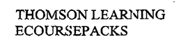 THOMSON LEARNING ECOURSEPACKS trademark