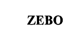 ZEBO trademark