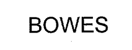 BOWES trademark