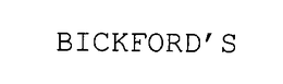BICKFORD'S trademark