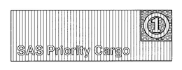 SAS PRIORITY CARGO 1 trademark