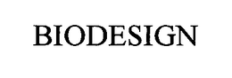 BIODESIGN trademark
