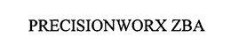PRECISIONWORX ZBA trademark