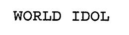 WORLD IDOL trademark