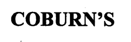 COBURN'S trademark