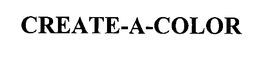 CREATE-A-COLOR trademark