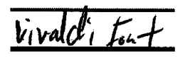 VIVALDI FONT trademark