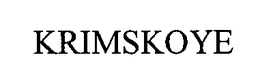 KRIMSKOYE trademark
