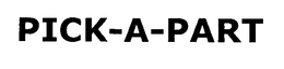 PICK-A-PART trademark
