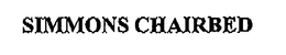 SIMMONS CHAIRBED trademark