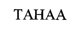 TAHAA trademark