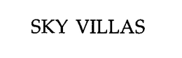 SKY VILLAS trademark