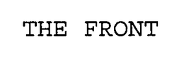 THE FRONT trademark