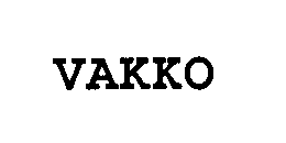 VAKKO trademark