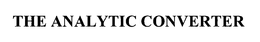 THE ANALYTIC CONVERTER trademark