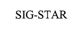 SIG-STAR trademark
