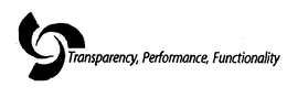 TRANSPARENCY, PERFORMANCE, FUNCTIONALITY trademark