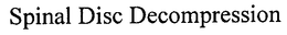 SPINAL DISC DECOMPRESSION trademark