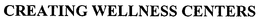 CREATING WELLNESS CENTERS trademark