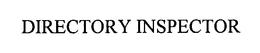 DIRECTORY INSPECTOR trademark