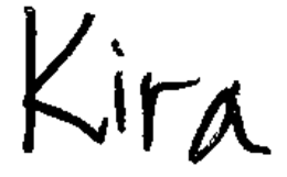 KIRA trademark
