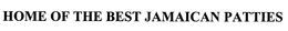 HOME OF THE BEST JAMAICAN PATTIES trademark