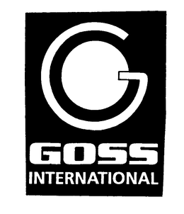 G GOSS INTERNATIONAL trademark
