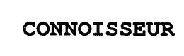 CONNOISSEUR trademark