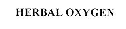 HERBAL OXYGEN trademark