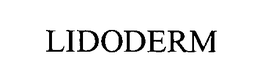 LIDODERM trademark