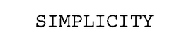 SIMPLICITY trademark