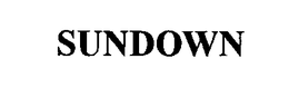 SUNDOWN trademark