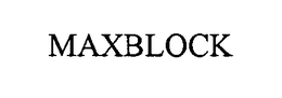 MAXBLOCK trademark