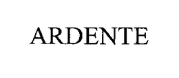 ARDENTE trademark