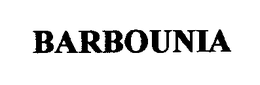 BARBOUNIA trademark