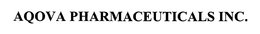 AQOVA PHARMACEUTICALS INC. trademark