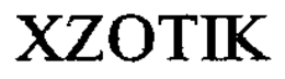 XZOTIK trademark