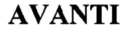 AVANTI trademark