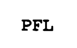 PFL trademark