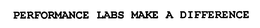 PERFORMANCE LABS MAKE A DIFFERENCE trademark
