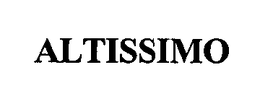 ALTISSIMO trademark