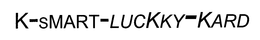 K-SMART-LUCKKY-KARD trademark