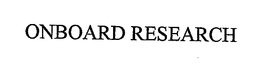 ONBOARD RESEARCH trademark