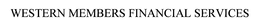 WESTERN MEMBERS FINANCIAL SERVICES trademark